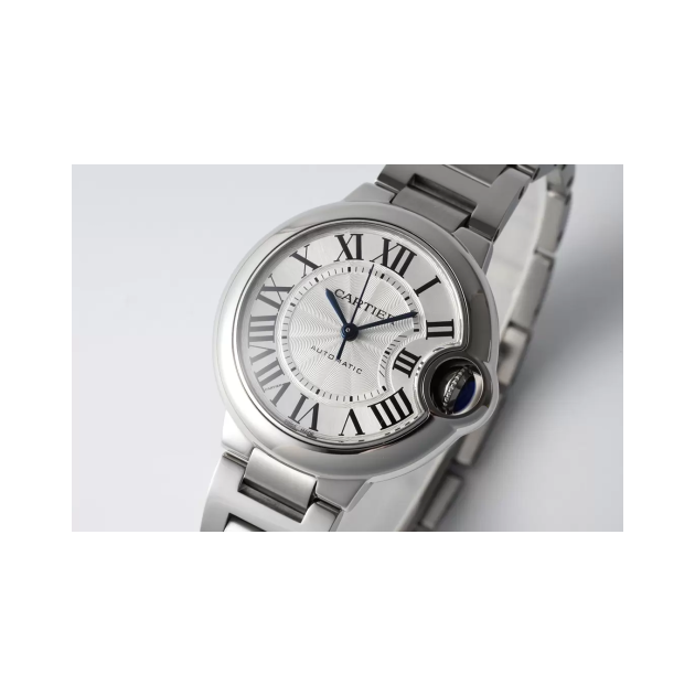 CARTIER 까르띠에 발롱 블루 드 까르띠에 화이트 다이얼 33mm WSBB0044