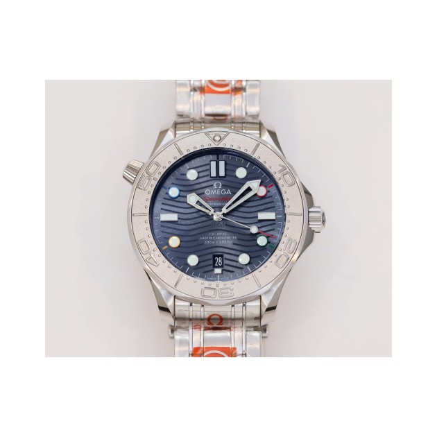 OMEGA 오메가 씨마스터 다이버 300 청판 블루