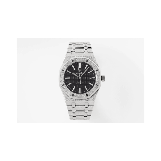 AUDEMARS PIGUET 오데마피게 로얄오크 프로스트 골드 흰판 15410