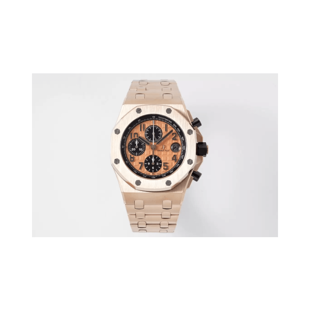 AUDEMARS PIGUET 오데마피게 로얄오크 오프쇼어 금통 오렌지 다이얼 26470