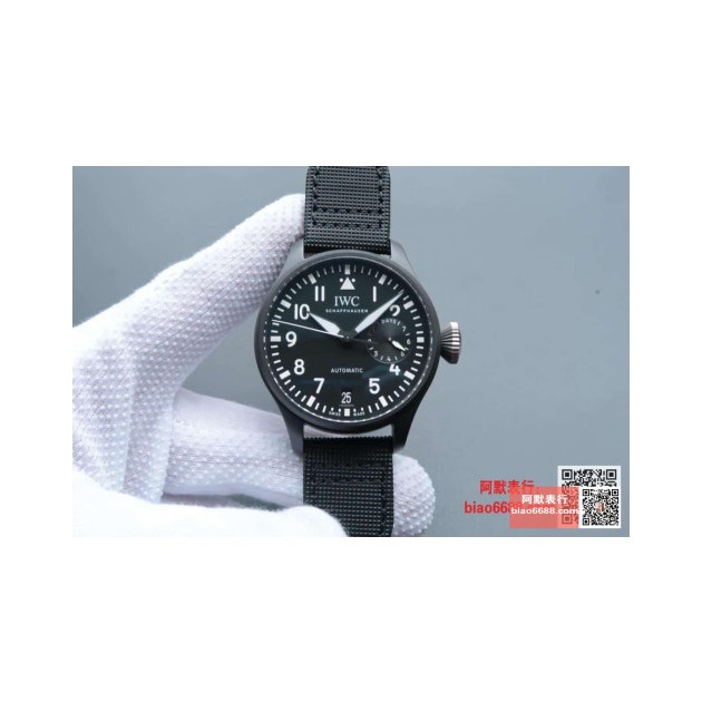 IWC 아이더블유씨 빅 파일럿 탑건 오토매틱 블랙