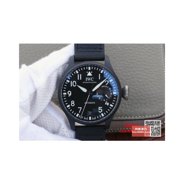 IWC 아이더블유씨 빅 파일럿 탑건 오토매틱 블랙