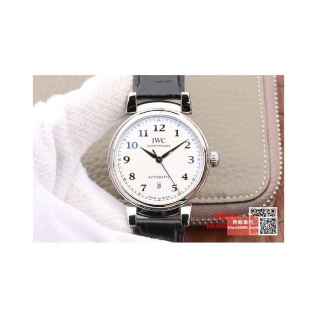 IWC 아이더블유씨 다빈치 오토매틱 스틸 화이트다이얼