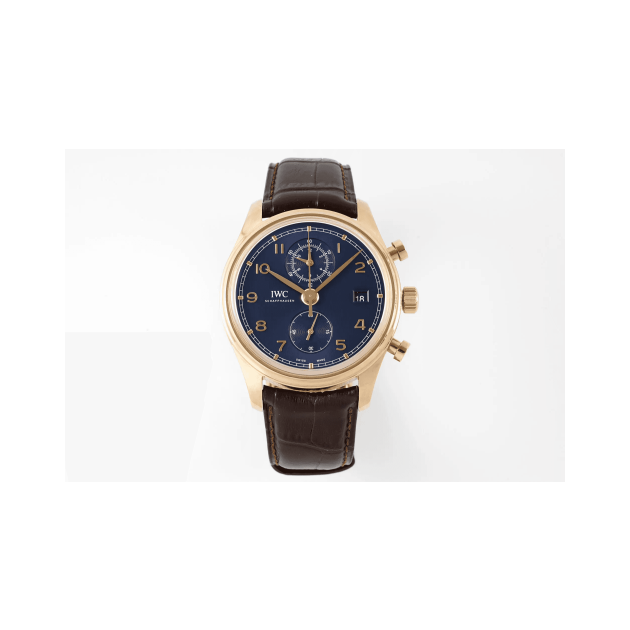 IWC 아이더블유씨 포르투기저 크로노그래프 클래식 청판 IW390305