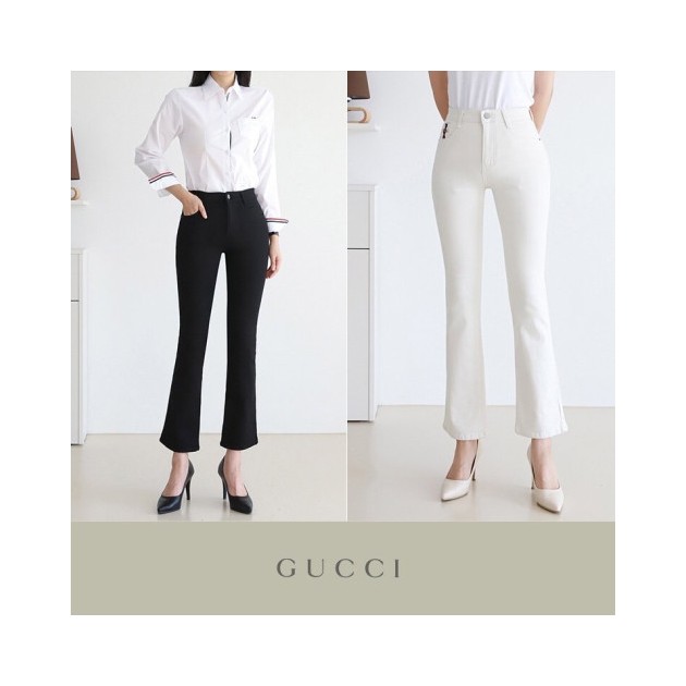GUCCI 구찌 24FW 슬림 부츠컷 팬츠