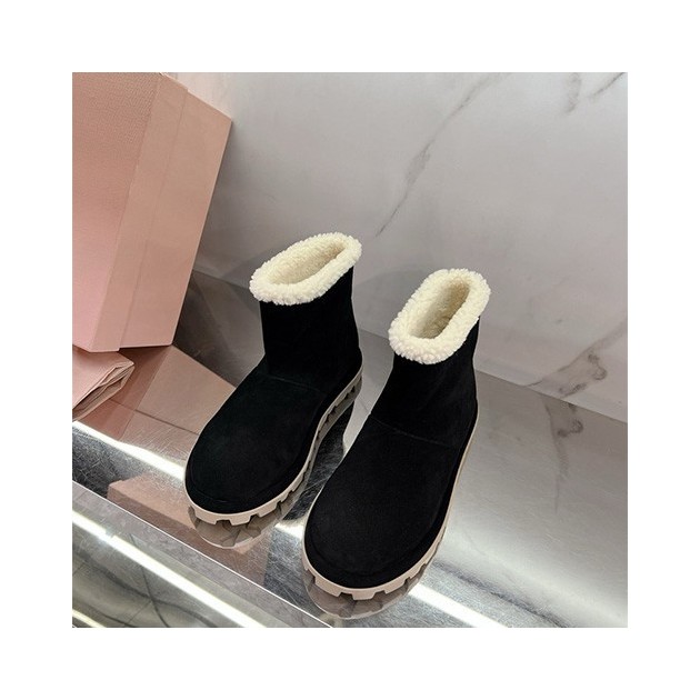 MIUMIU 미우미우 여성용 스노우 부츠 M26696-1 2024/신상