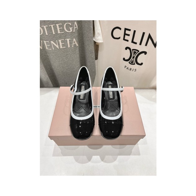 MIUMIU 미우미우 여성용 구두 (굽높이4.5CM) M33011-2 2024/신상 2COLOR