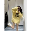 MIUMIU 미우미우 뽀글이 오버 기모후디 오버사이즈핏