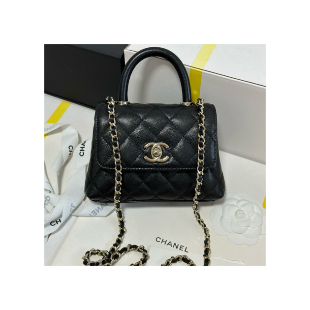 CHANEL 샤넬 코코핸들 미니 체인백 AP4244