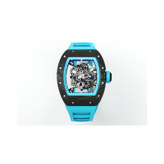 RICHARD MILLE 리차드밀 부바왓슨 블랙 블루 카본 케이스 RM-055