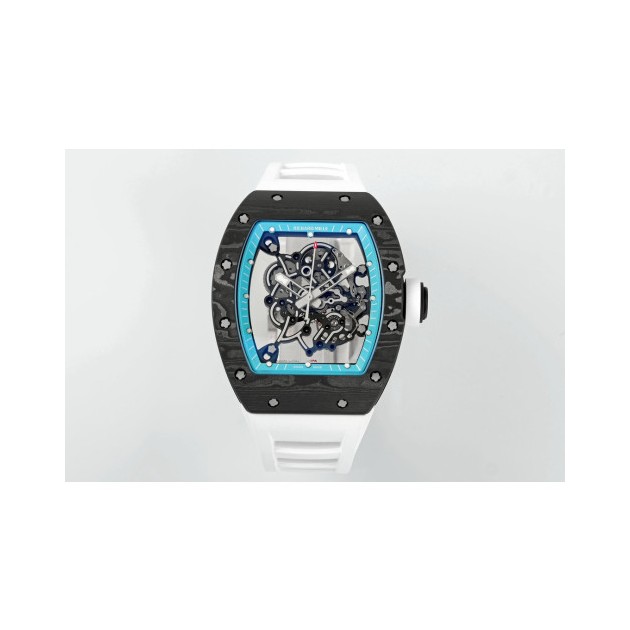 RICHARD MILLE 리차드밀 부바왓슨 블랙 블루 카본 케이스 RM-055