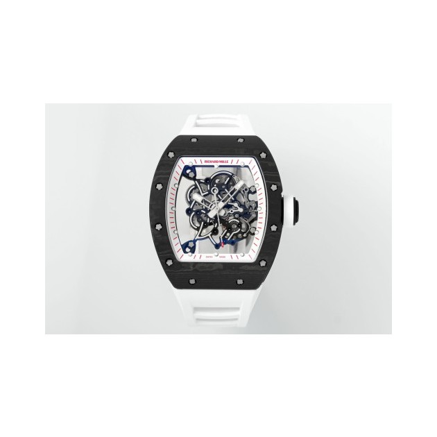 RICHARD MILLE 리차드밀 부바왓슨 블랙 화이트 카본 케이스 RM-055