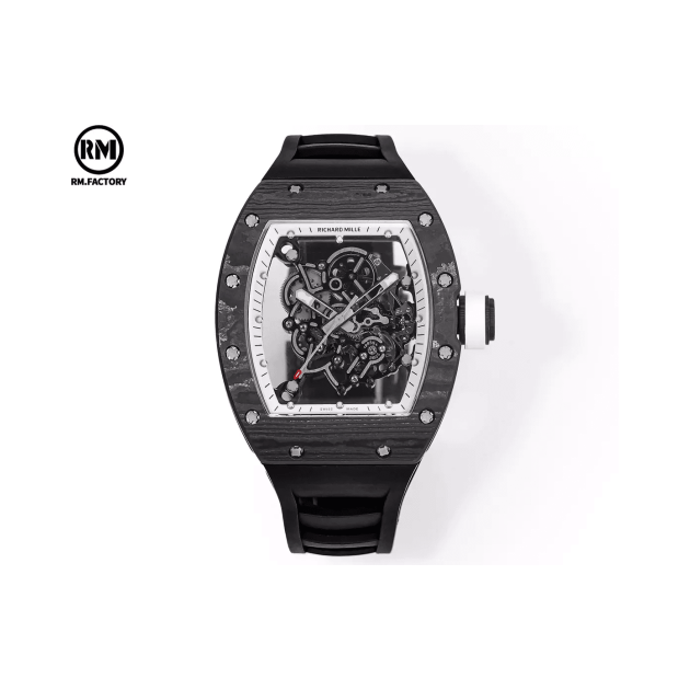 RICHARD MILLE 리차드밀 부바왓슨 블랙 카본 RM-055 화이트-골드 2COLOR