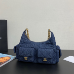 CHANEL 샤넬 맥시 데님 호보백 AS5302 2COLOR