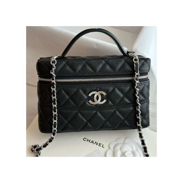 CHANEL 샤넬 코스메틱 파우치백 AP4407