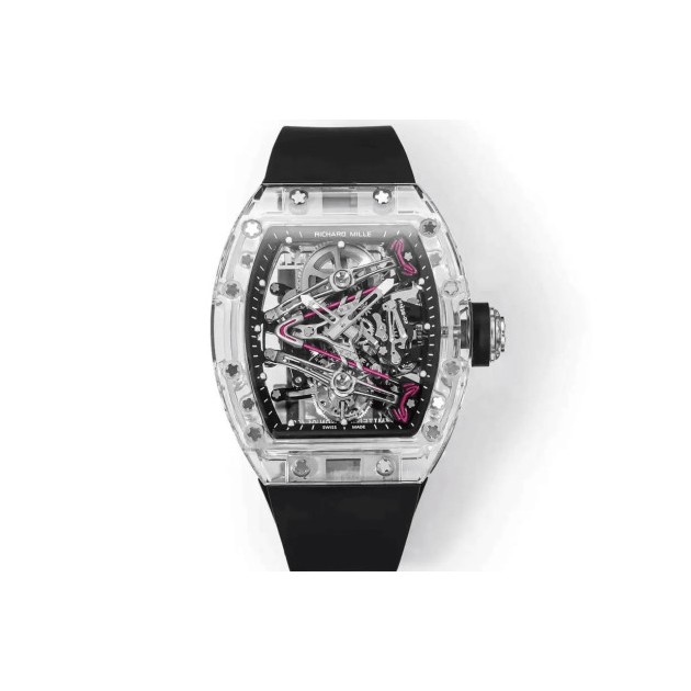 RICHARD MILLE 리차드밀 RM 38-02 투르비용 부바 왓슨 화이트 크리스탈 케이스