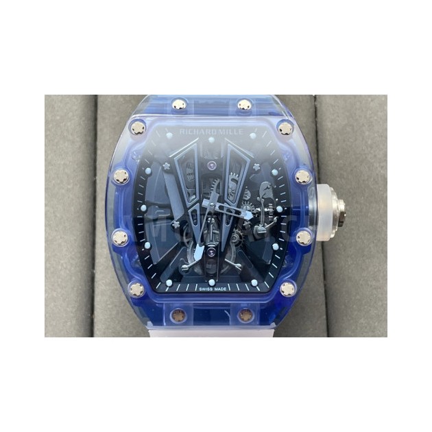 RICHARD MILLE 리차드밀 라파엘 나달 50주년 한정판 블루 크리스탈 RM27-03
