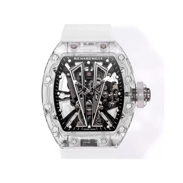 RICHARD MILLE 리차드밀 라파엘 나달 50주년 한정판 화이트 크리스탈 RM27-03