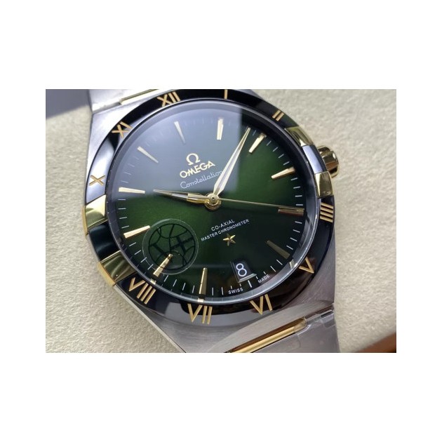 OMEGA 오메가 컨스텔레이션 41mm 그린 다이얼