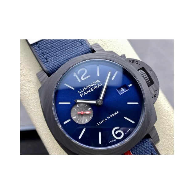 PANERAI 파네라이 마리나 루나 로사 청판 카본 케이스 44mm PAM01529