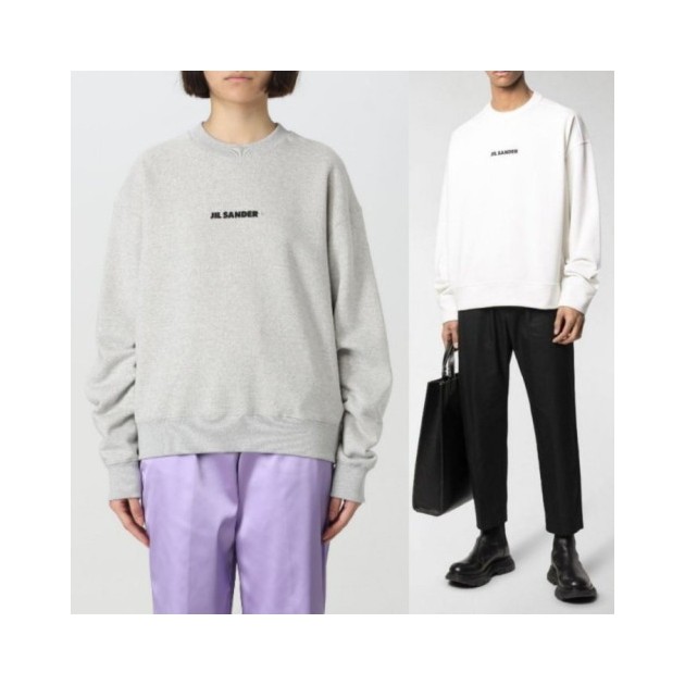 JILSANDER 질샌더 스몰로고 맨투맨 3COLOR