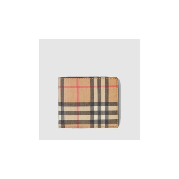 BURBERRY 버버리 빈티지 E-캔버스 반지갑 80166211