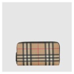 BURBERRY 버버리 빈티지 E-캔버스 지퍼월렛 80166121