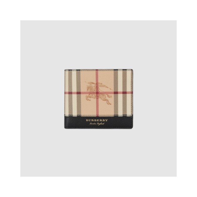 BURBERRY 버버리 헤이마켓 체크 접이식 머니클립 40652321