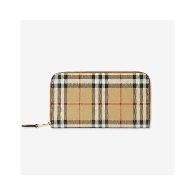 BURBERRY 버버리 체크 지퍼 지갑 80705981 2COLOR