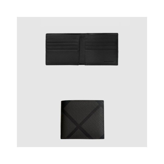 BURBERRY 버버리 캔버스 반지갑 40520871