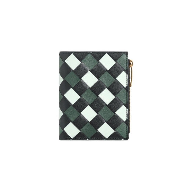 BOTTEGA VENETA 보테가베네타 스몰 카세트 폴더형 지퍼 지갑 742330