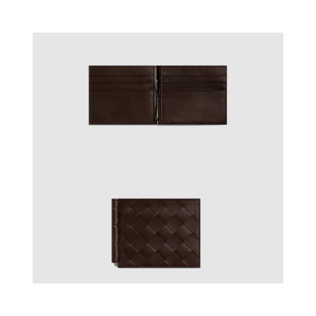 BOTTEGA VENETA 보테가베네타 인트레치아토 클립형 지갑 749404