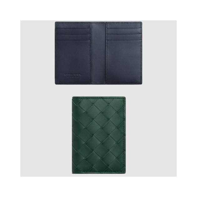 BOTTEGA VENETA 보테가베네타 인트레치아토 플랩 카드 케이스 592619