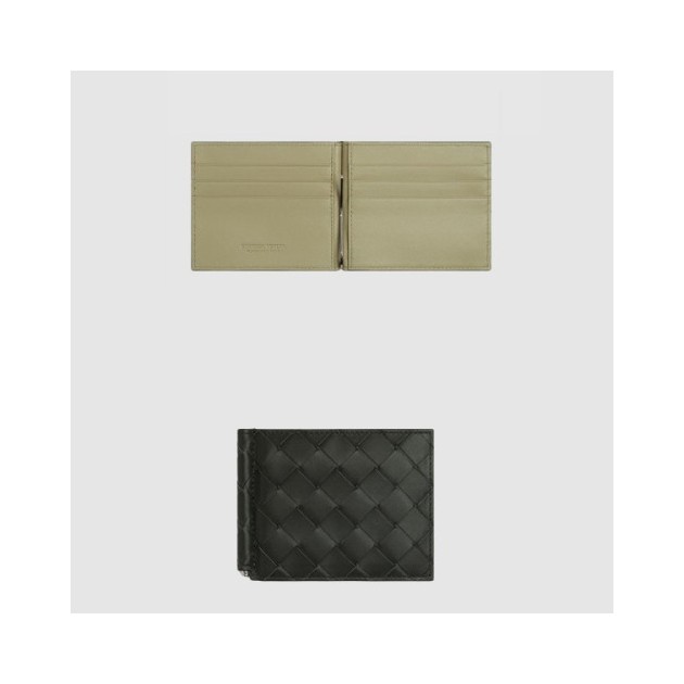 BOTTEGA VENETA 보테가베네타 인트레치아토 클립형 지갑 592626