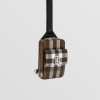 BURBERRY 버버리 체크 레더 크로스백 80509581
