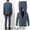LOUIS VUITTON 루이비통 레더패치 백로고 싱글 슬림슈트