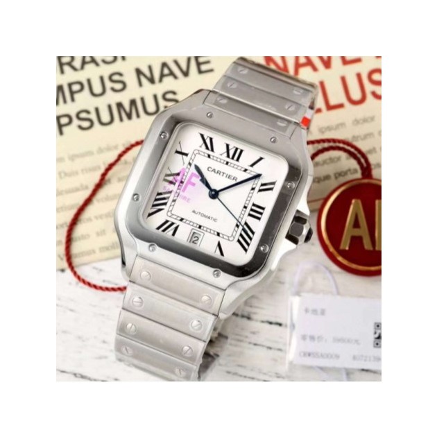 CARTIER 까르띠에 산토스 오토매틱 워치 WSSA0029