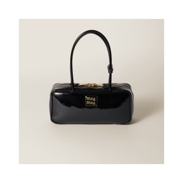 MIUMIU 미우미우 나플락 페이턴트 가죽 보백 5BB173 2COLOR