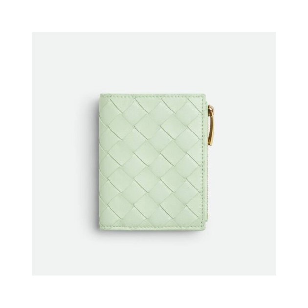 BOTTEGA VENETA 보테가베네타 스몰 인트레치아토 폴더형 지퍼 지갑 742330 3COLOR