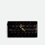 BOTTEGA VENETA 보테가베네타 라지 안디아모 플랩 지갑 741504 3COLOR