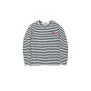 COMME DES GARCONS 꼼데가르송 하트 단가라 긴팔 3COLOR