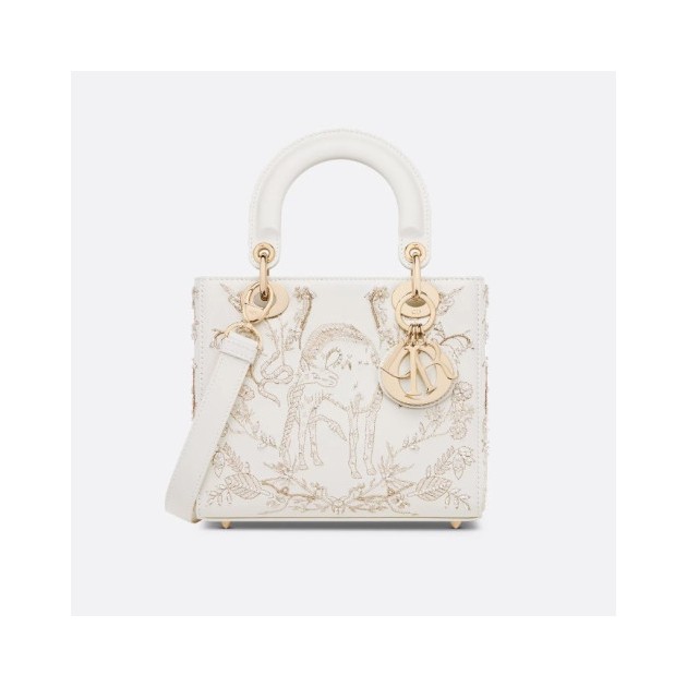 DIOR 디올 레이디백 램스킨 스몰 M0531