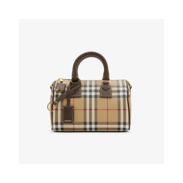 BURBERRY 버버리 미니 체크 볼링백 80975981