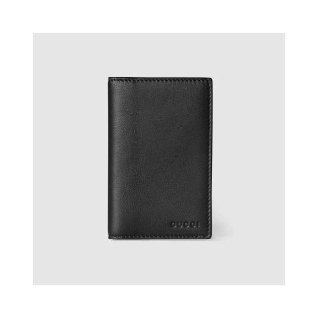 GUCCI 구찌 GG 엠블럼 바이폴드 엠보스 카드 케이스 818953 2COLOR