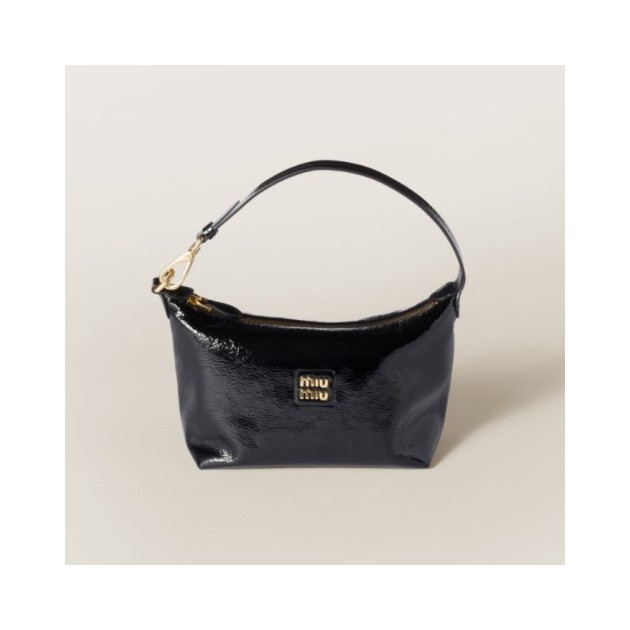 MIUMIU 미우미우 나플락 페이턴트 가죽 파우치 5NE841 2COLOR