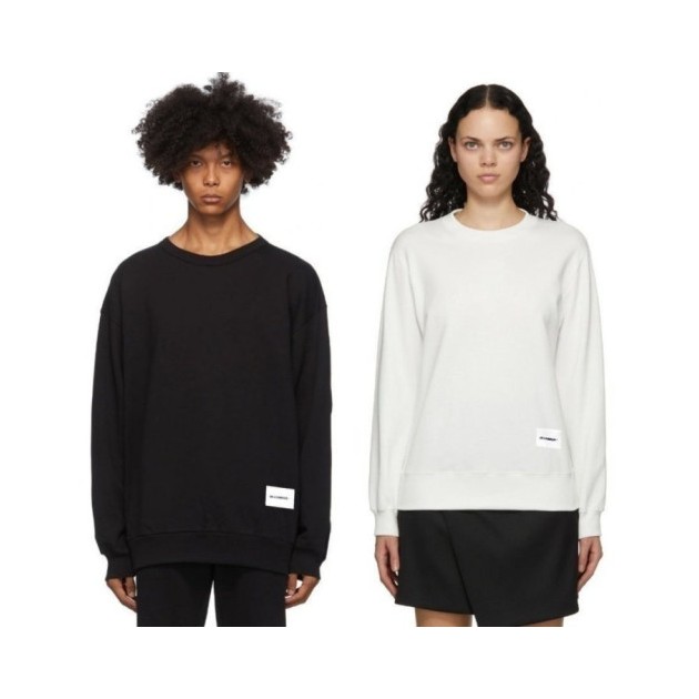 JIL SANDER 질샌더 다운패치 맨투맨