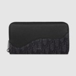 DIOR 디올 Saddle 지퍼 장지갑 2ADBC