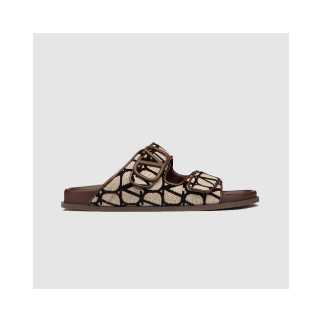 VALENTINO 발렌티노 남여공용 브이로고 트왈 이코노그라프 샌들