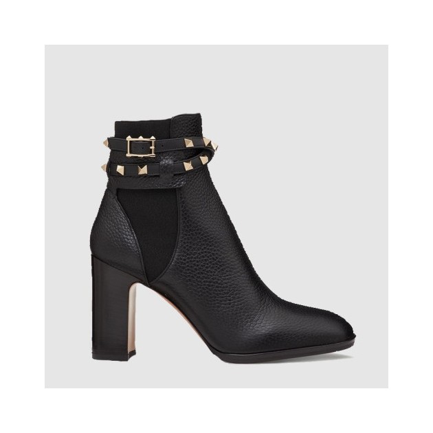 VALENTINO 발렌티노 여성용 스탐파 알체 송아지 가죽 부츠