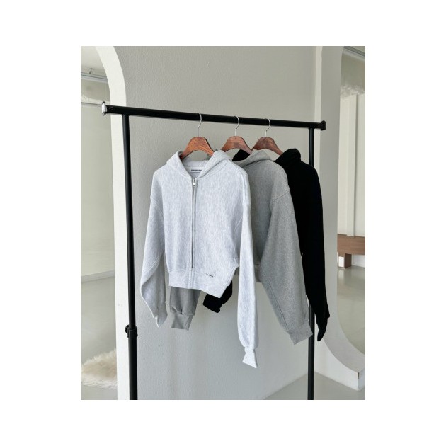 ALEXANDER WANG 알렉산더왕 크롭 후드집업